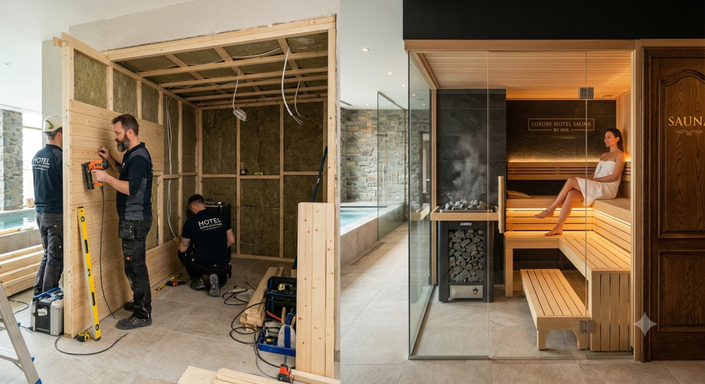 Jasa Pembuatan Sauna Hotel
